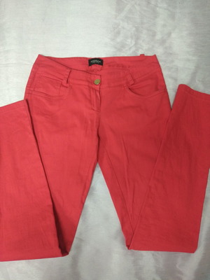 Motivi women's cotton pants, red, sizes S to M