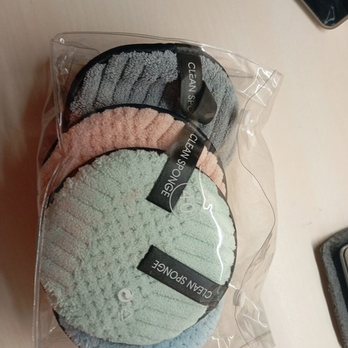 Makeup removal sponges new, unused in package