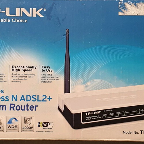 TP-LINK TD-W8951ND modem router wireless like new 150Mbps ADSL2+