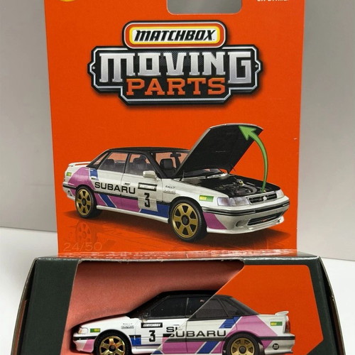 Matchbox 2026 1993 Subaru Legacy RS with moving parts new