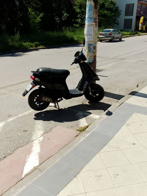 Piaggio Typhoon 50 cc μεταχειρισμένο, μαύρο σκούτερ 2008
