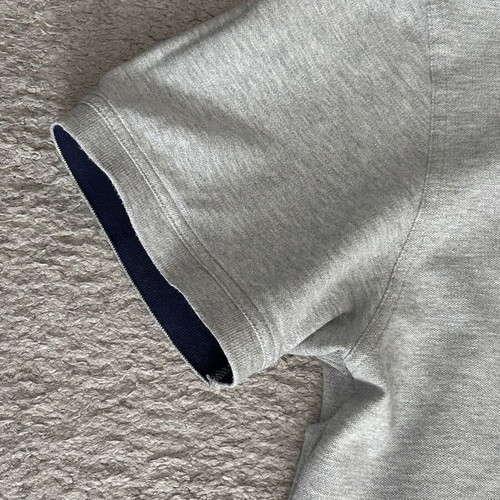 Gant Men Contrast Pique Polo Shirt L like new, gray