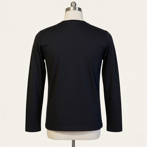 Armani Jeans Black Long-Sleeve Shirt Size L Like New