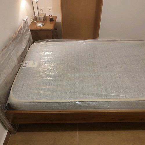 Swedish bed with anatomical mattress like new 95x210 cm