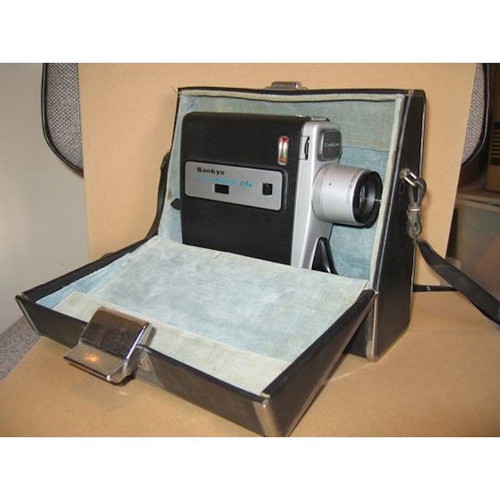 Video Camera Sankyo used with case, without tripod