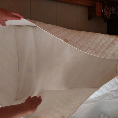 Protective cover used for crib mattress