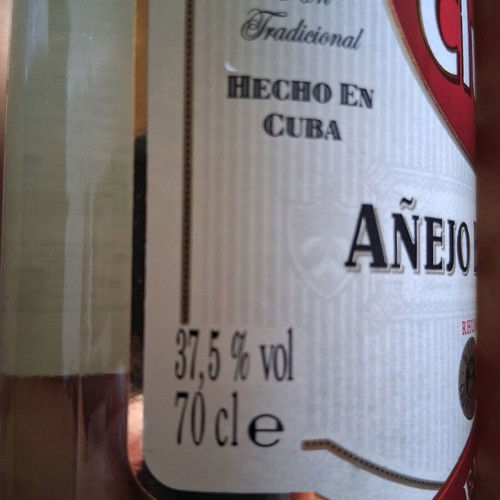 Havana Club White Rum collectible, sealed, 10 years old