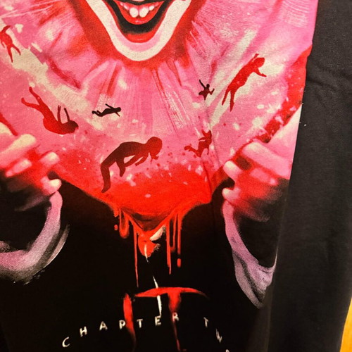 Pennywise (It Chapter 2) T-shirt like new, size Small, black