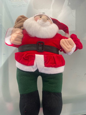 Vintage λούτρινος Άγιος Βασίλης καινούργιο