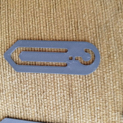 3D Printed Bookmarks like new, various sizes