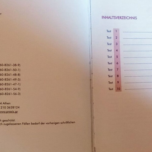 German Language Learning Books used, B2 Level, Set of 6