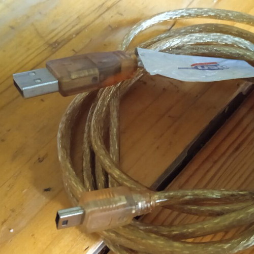 Cables USB, adaptors, Ethernet cables like new, all or separate