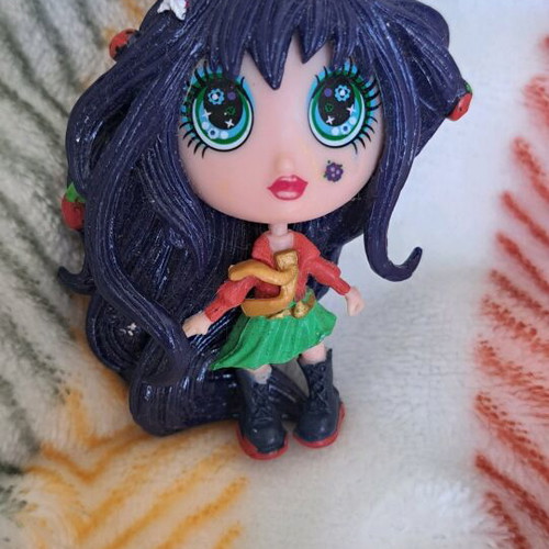 Mini doll figure used
