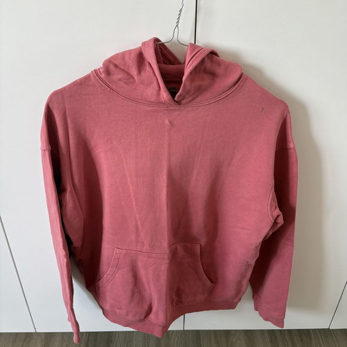 Kiabi unisex pink hoodie sweatshirt
