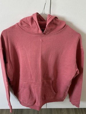 Kiabi unisex pink hoodie sweatshirt