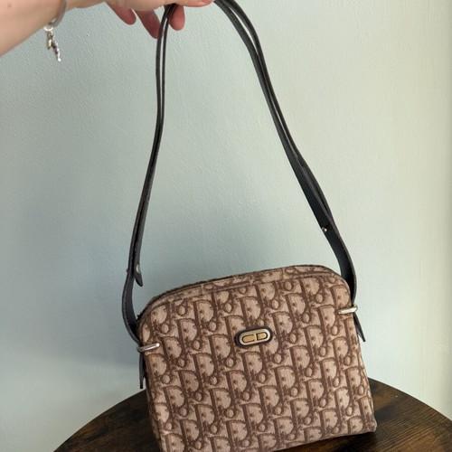 Christian Dior Trotter oblique shoulder bag, vintage