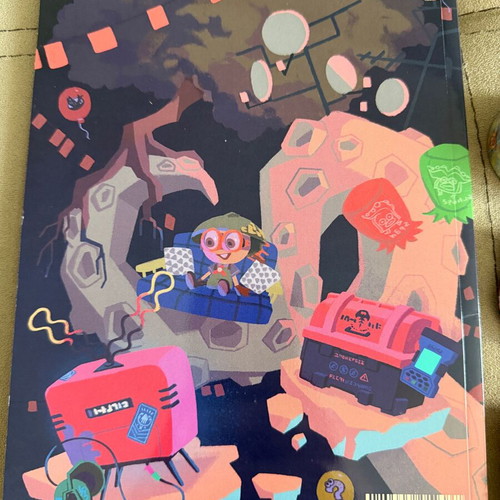 Octo Canyon Splatoon zine new, rare set from 2021