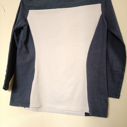 Weekend MaxMara colorblock blouse with 3/4 sleeves