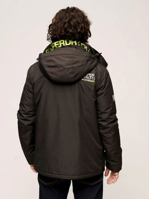 Superdry Αντιανεμικό Μπουφάν Ανδρικό L Μαύρο Καινούργιο