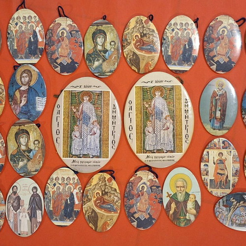 Religious icons like new, pack of 25 pieces