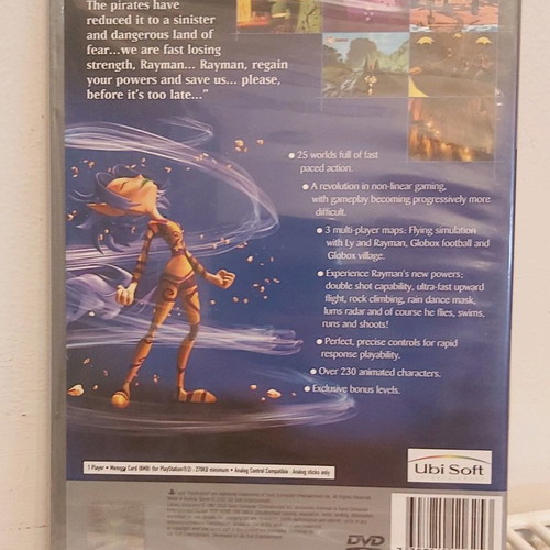 Playstation 2 Platinum pack Rayman Revolution and Midnight Club sealed