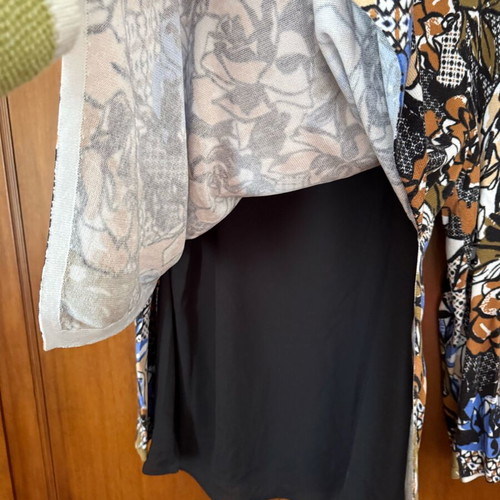 Emilia Lay blouse like new, size L/XL, multicolored