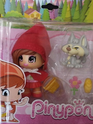 Pinypon Little Red Riding Hood figure new