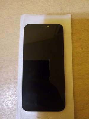 iPhone 12 mini screen used, authentic with lines