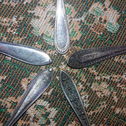Small old spoons used