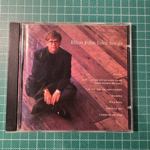 Elton John Love Songs CD like new