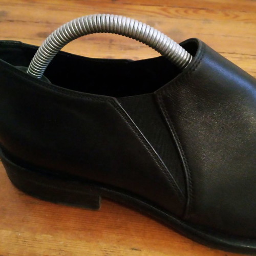Giorgio Armani leather men's shoes like new, black, size 41