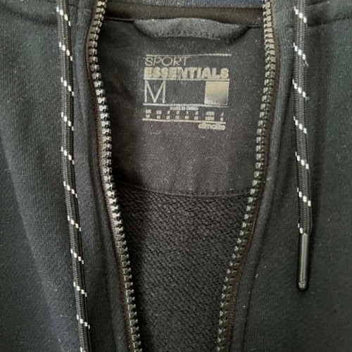 Adidas sweater used, black and white, size M