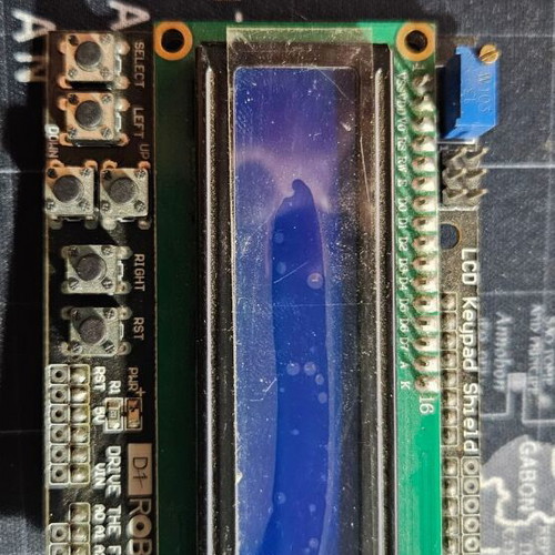 LCD Keypad Shield D1 ROBOT for Arduino UNO like new