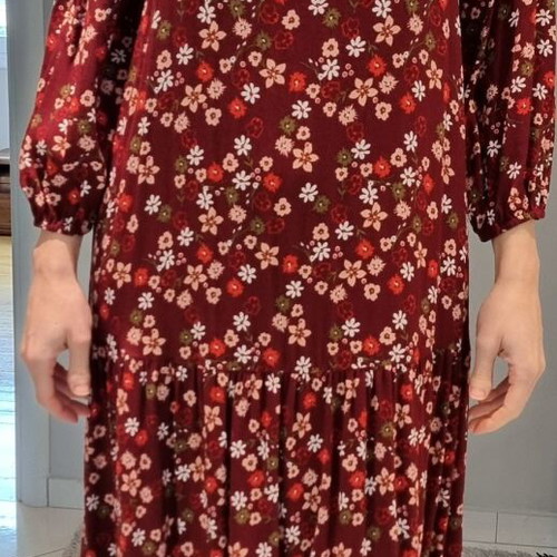 Floral dress Marks & Spencer medium used, 100% viscose