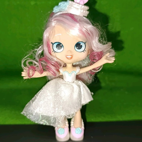 Shopkins Bridie doll used, 2017 wedding party bride figure