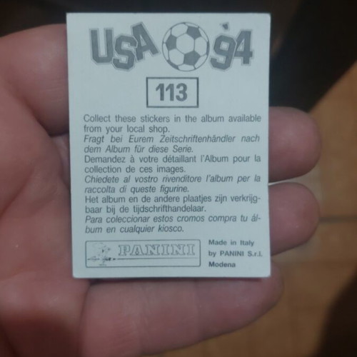 Αυτοκόλλητο Victor Onopko USA94 Panini