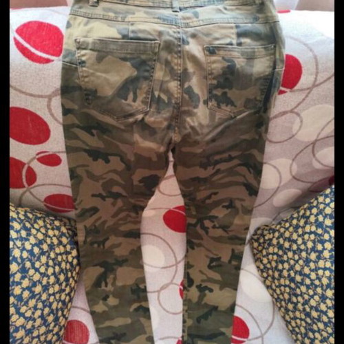 Pink Woman Pants like new, green, size M