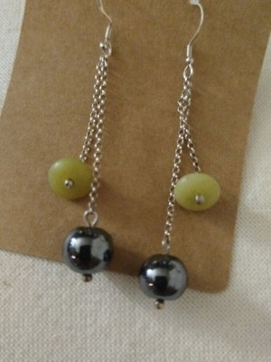 Handmade dangling earrings new
