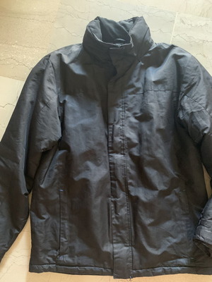 Erima men's jacket used with natural wear, black, size S