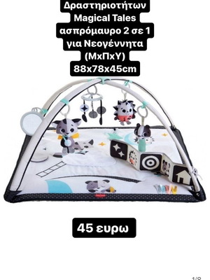 Tiny Love activity gym used for newborns
