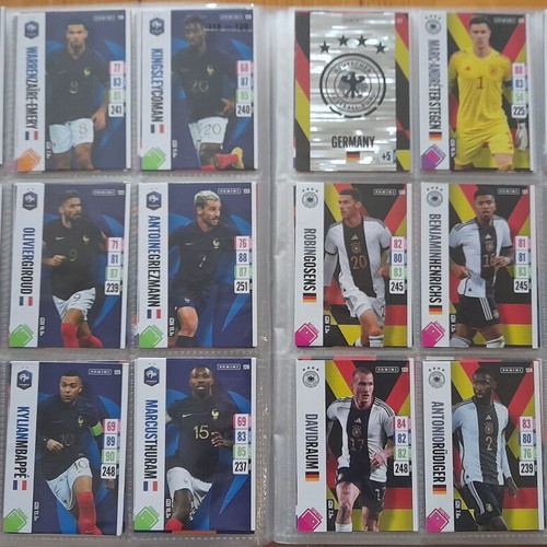 England 2024 Tournament Edition Adrenalyn XL album with 278/297 cards like new