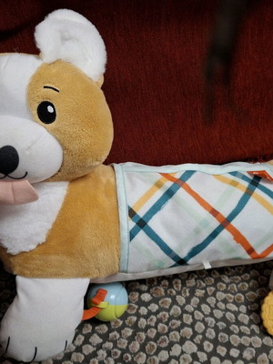 Αλεπουδάκι Fisher Price λούτρινο σαν καινούργιο για βρεφικές ηλικίες