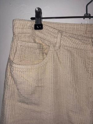 Corduroy pants Stradivarius beige like new size L