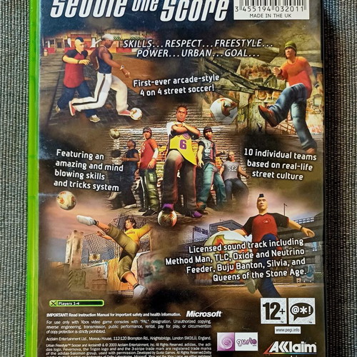 Urban Freestyle Soccer Xbox game used