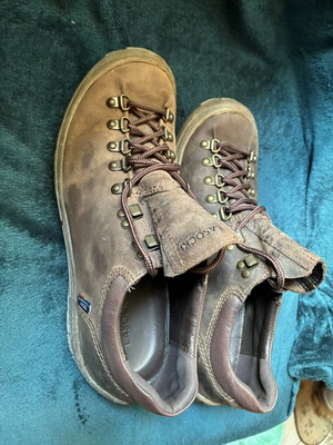 Lasocki leather casual shoes, brown, size 44