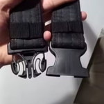 Tactical belt new, black, size 110
