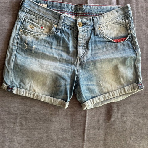 Staff Jeans denim shorts set M used, dark and light wash