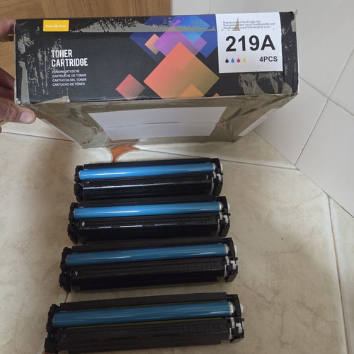Toner cartridge set 219A new for HP LaserJet Pro printers