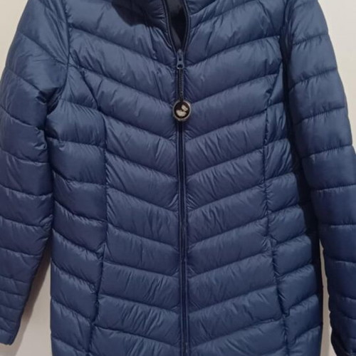 C&A Thin Down Jacket like new, size M-L, blue