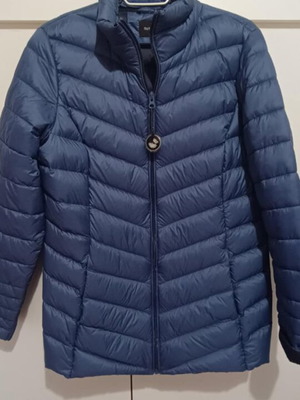 C&A Thin Down Jacket like new, size M-L, blue